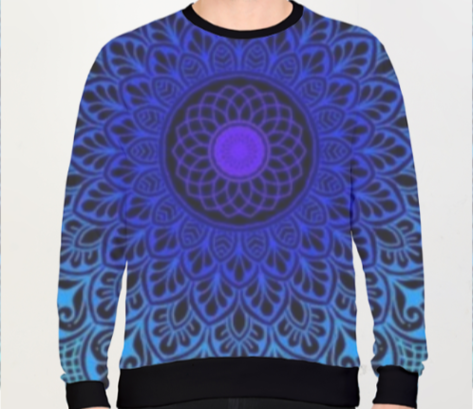 UNISEX MANDALA AOP SWEATSHIRT