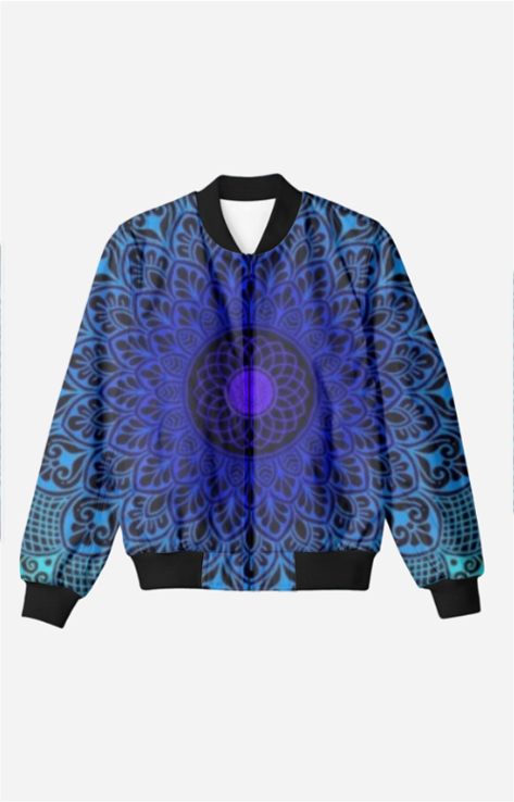 UNISEX MANDALA AOP JACKET