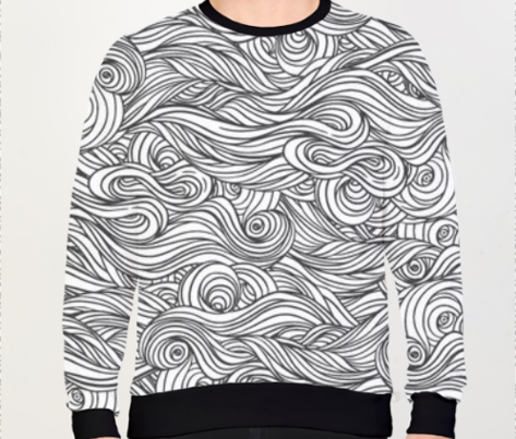 UNISEX MANDALA AOP SWEATSHIRT