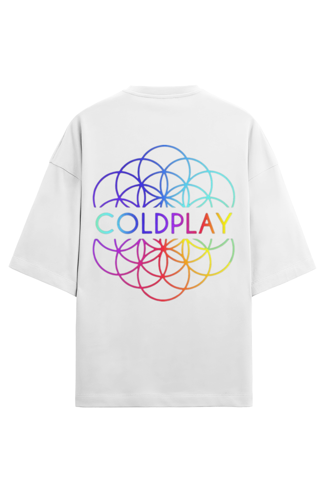 UNISEX COLDPLAY OVERSIZED TERRY T-SHIRT