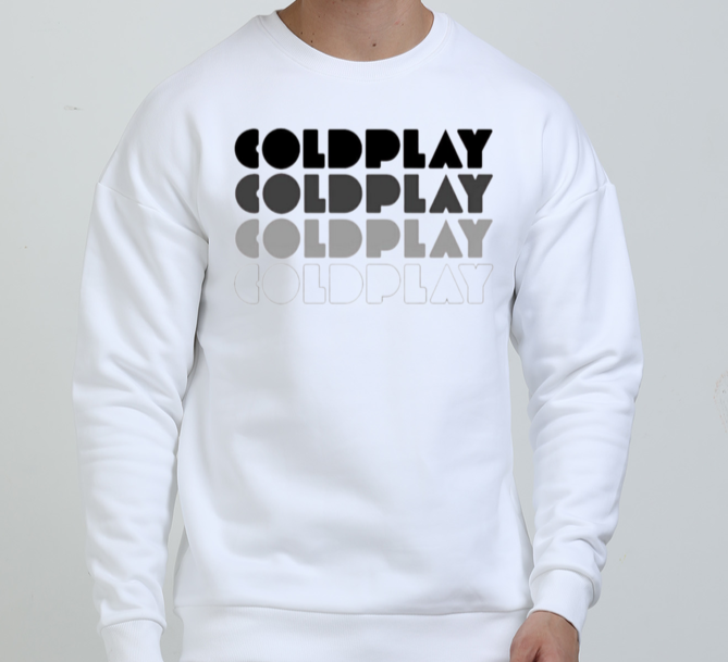 UNISEX COLDPLAY SWEATSHIRT