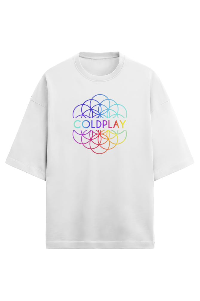 UNISEX COLDPLAY OVERSIZED TERRY T-SHIRT