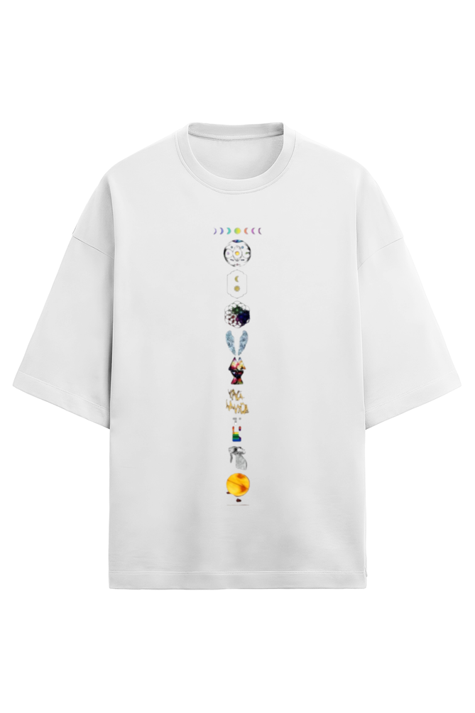 UNISEX COLDPLAY OVERSIZED TERRY T-SHIRT