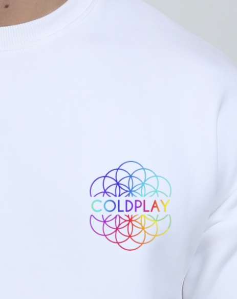 UNISEX COLDPLAY OVERSIZED SWEATSHIRTS