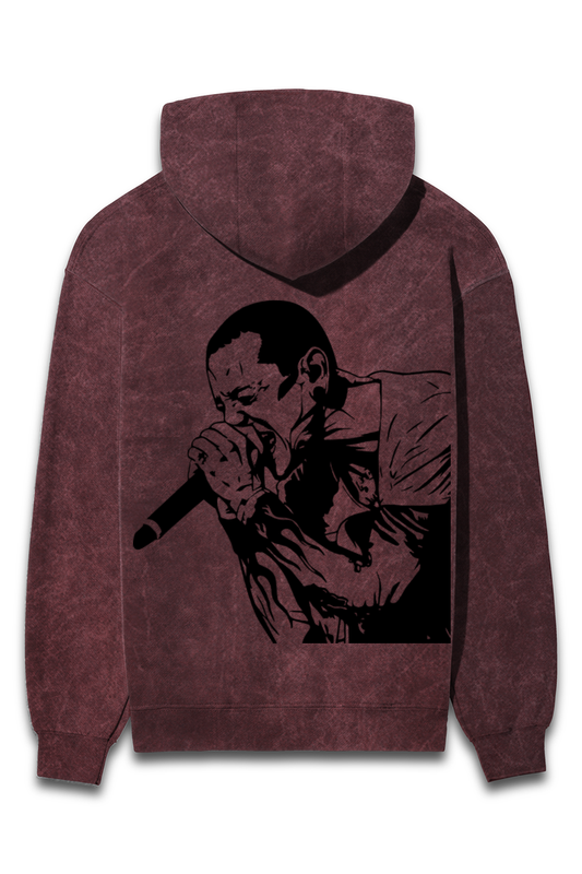 LINKIN PARK INSPIRED ACID-WASHED HOODIES for Chester living in YOU 🎸 - FLAMBE