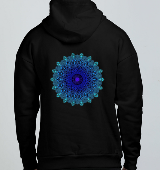 UNISEX MANDALA OVERSIZED HOODIE