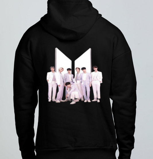 UNISEX BTS OVERSIZED HOODIE