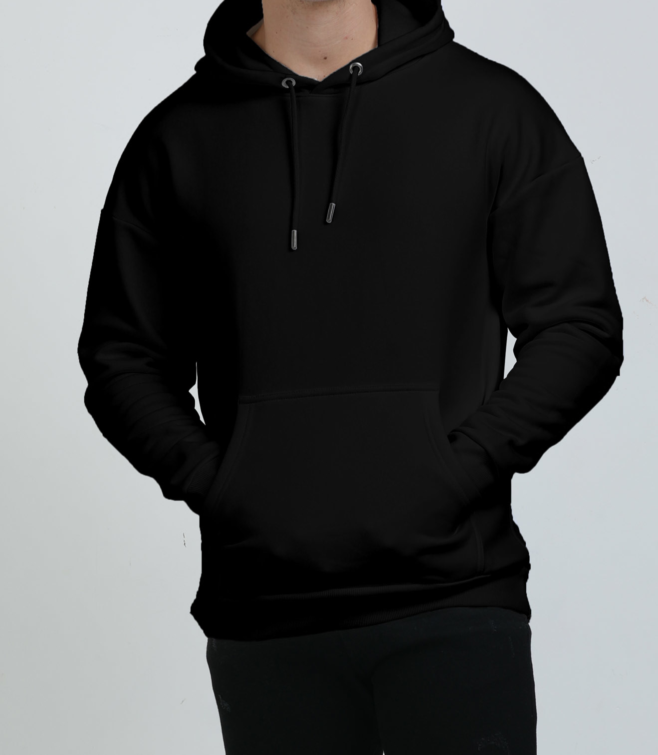 BOLD BLACK HOODIES FOR THOSE WHO PEACED OUT WITH DARKNESS - FLAMBE