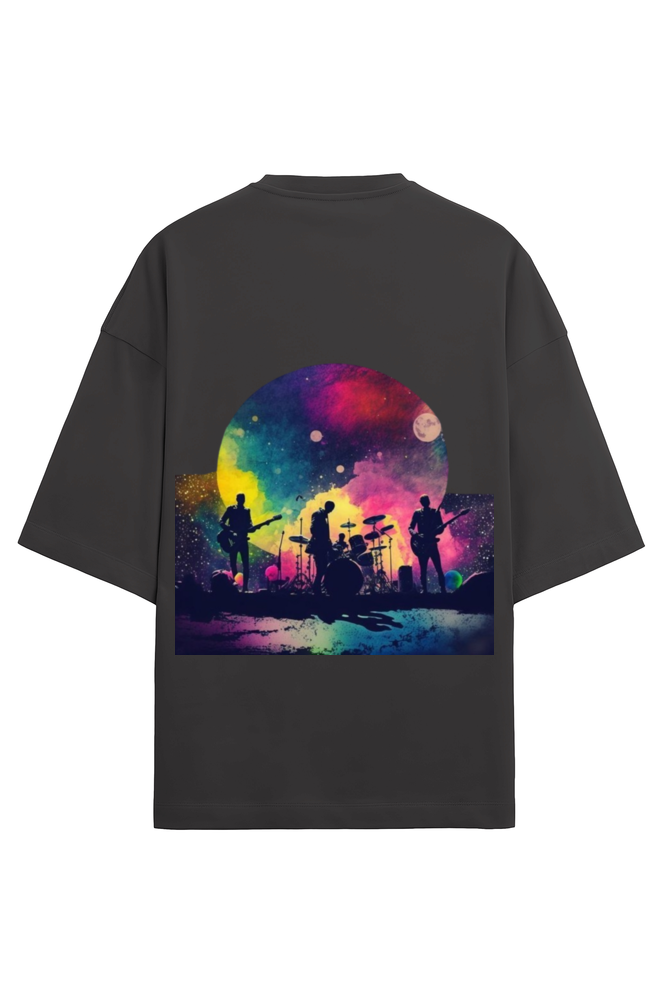 UNISEX COLDPLAY OVERSIZED TERRY T-SHIRT