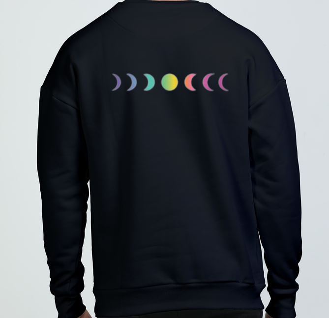 UNISEX COLDPLAY OVERSIZED SWEATSHIRT