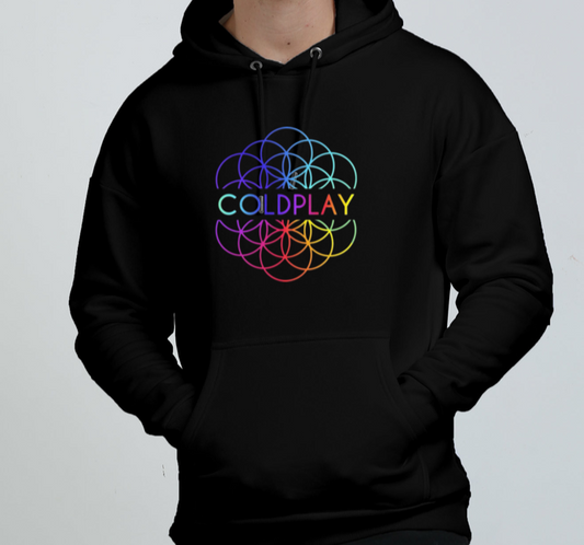 UNISEX COLDPLAY OVERSIZED HOODIE