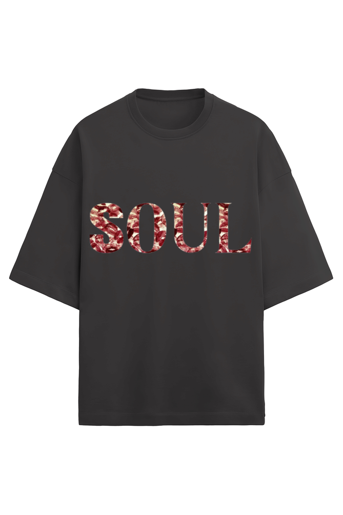 SOUL MATE MATCHING OVERSIZED TERRY T-SHIRT