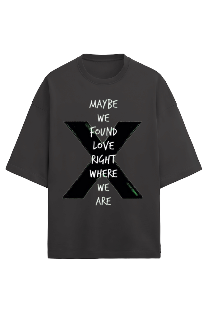 UNISEX ED SHEERAN OVERSIZED T-SHIRT