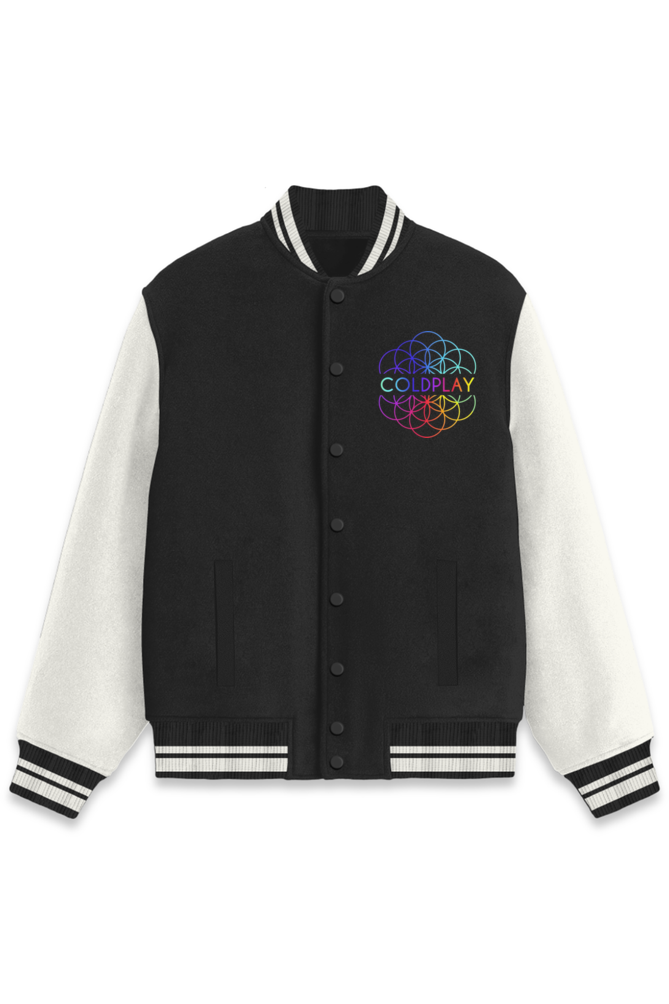 UNISEX COLDPLAY VARSITY JACKET