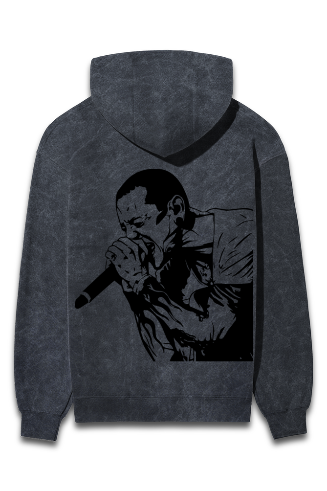 LINKIN PARK INSPIRED ACID-WASHED HOODIES for Chester living in YOU 🎸 - FLAMBE