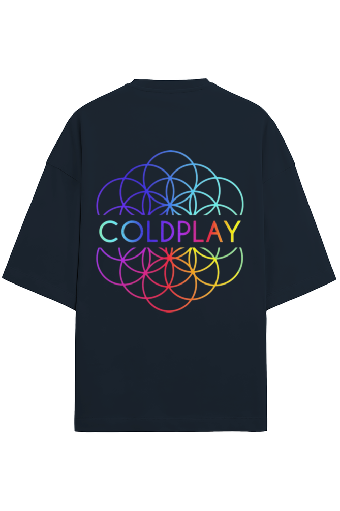 UNISEX COLDPLAY OVERSIZED TERRY T-SHIRT