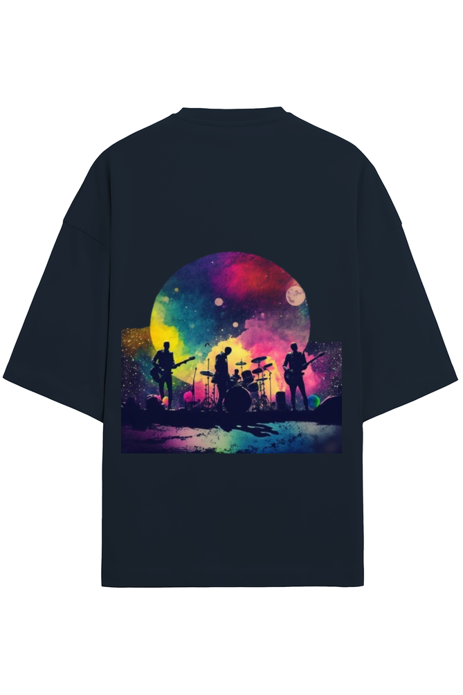 UNISEX COLDPLAY OVERSIZED TERRY T-SHIRT