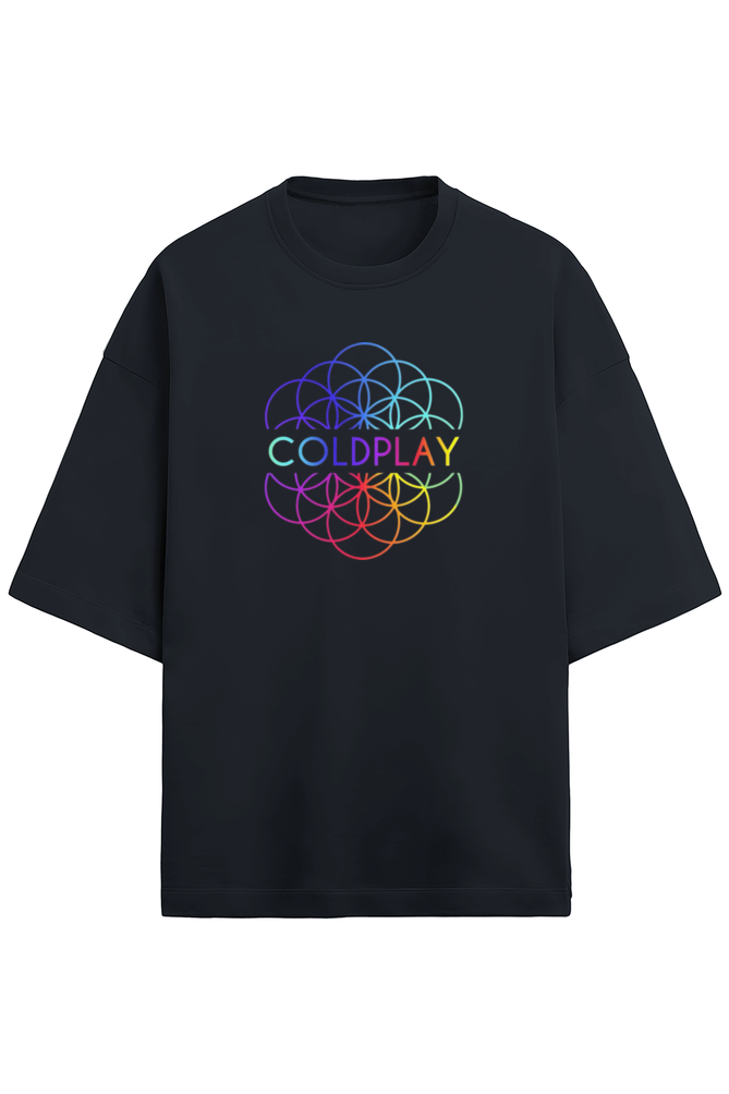 UNISEX COLDPLAY OVERSIZED TERRY T-SHIRT