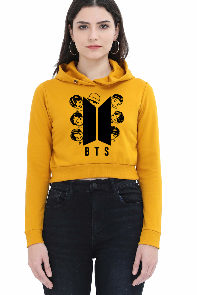 BTS CROP HOODIES for Purple Hearts 🫰🏼 - FLAMBE