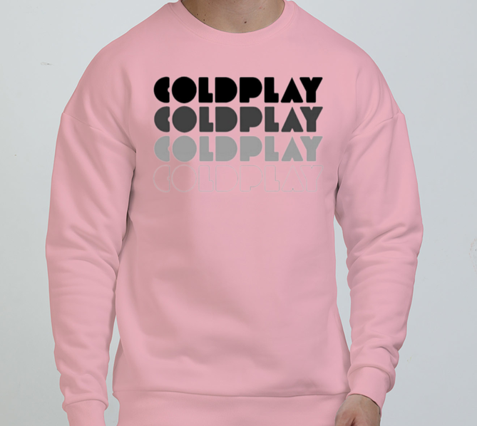 UNISEX COLDPLAY SWEATSHIRT