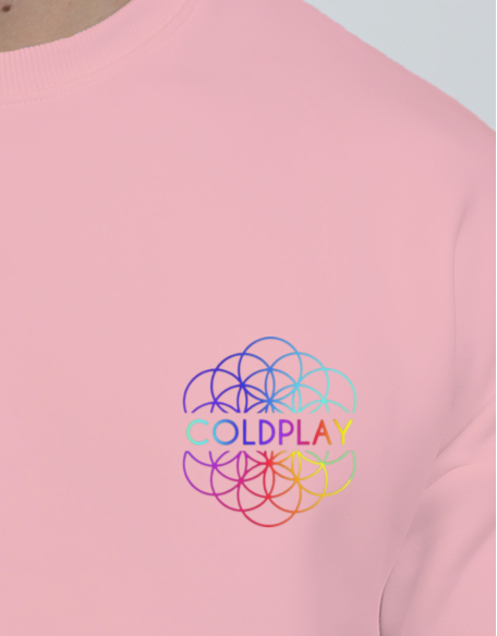 UNISEX COLDPLAY OVERSIZED SWEATSHIRTS