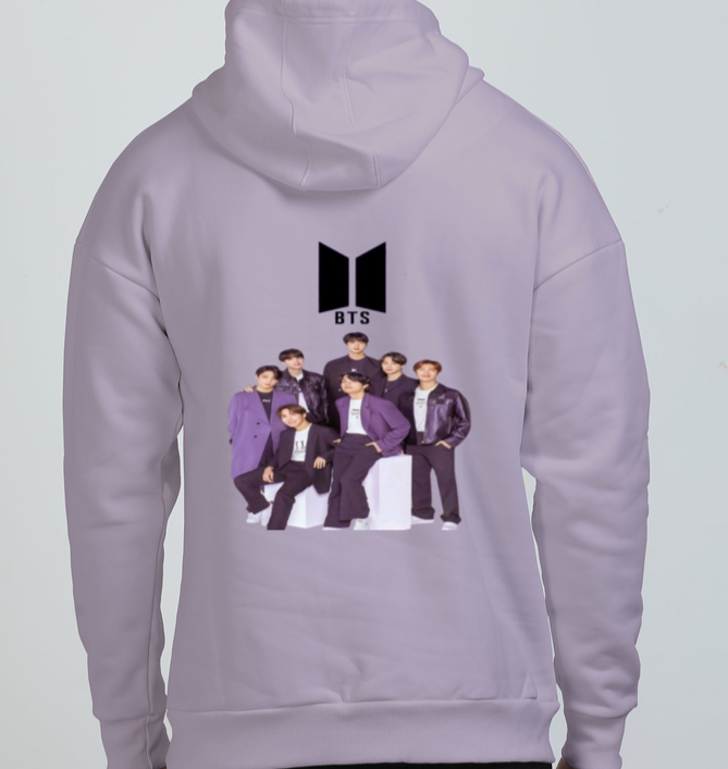 UNISEX BTS OVERSIZED HOODIE