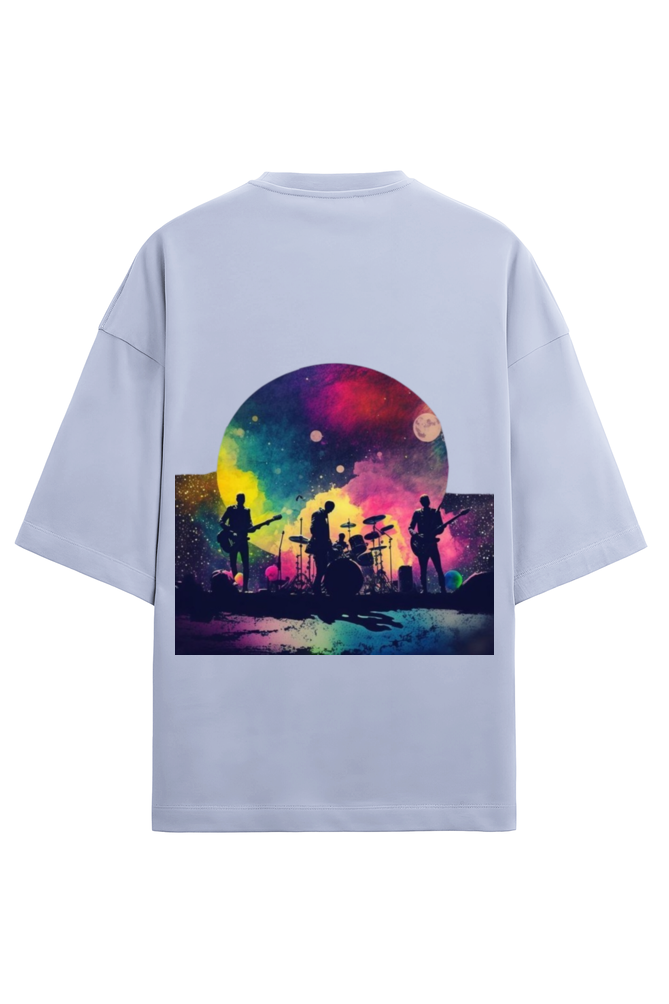 UNISEX COLDPLAY OVERSIZED TERRY T-SHIRT