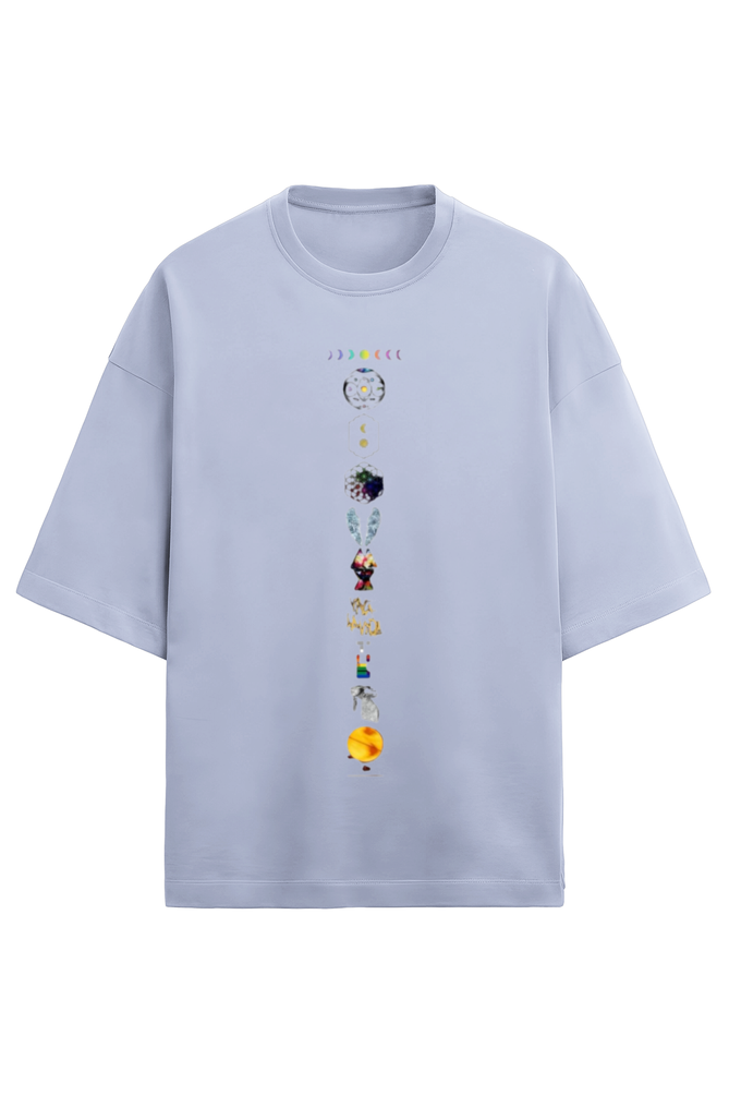 UNISEX COLDPLAY OVERSIZED TERRY T-SHIRT