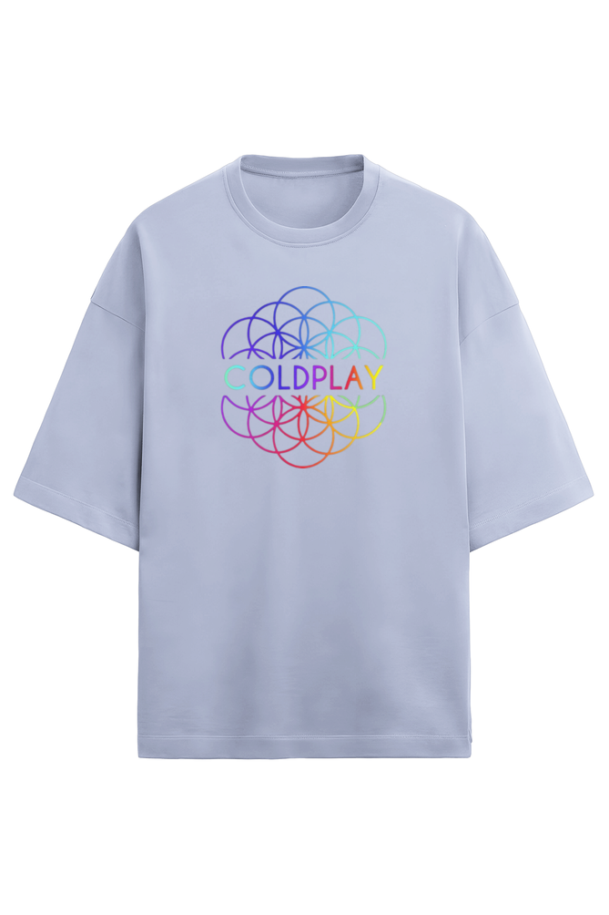 UNISEX COLDPLAY OVERSIZED TERRY T-SHIRT