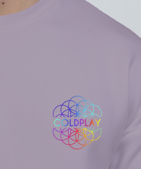 UNISEX COLDPLAY OVERSIZED SWEATSHIRTS