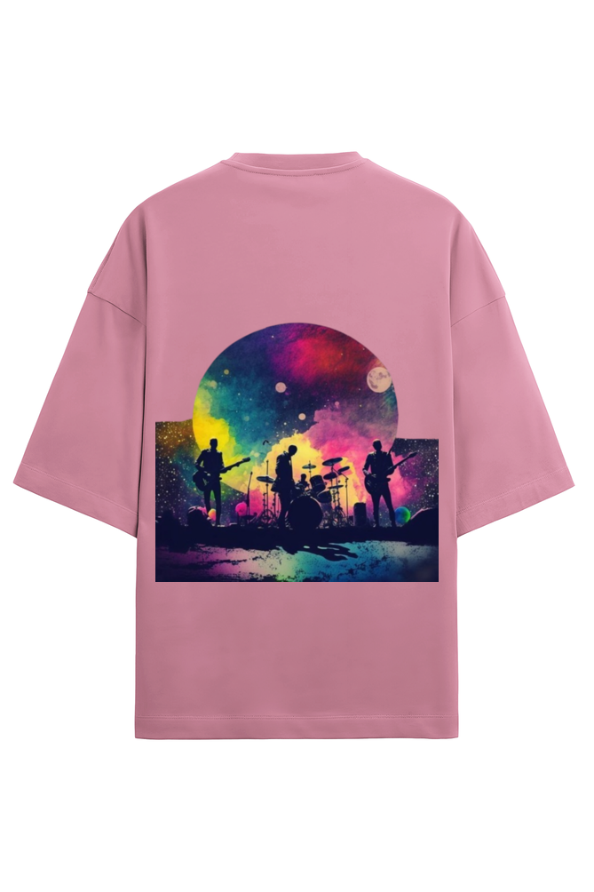 UNISEX COLDPLAY OVERSIZED TERRY T-SHIRT