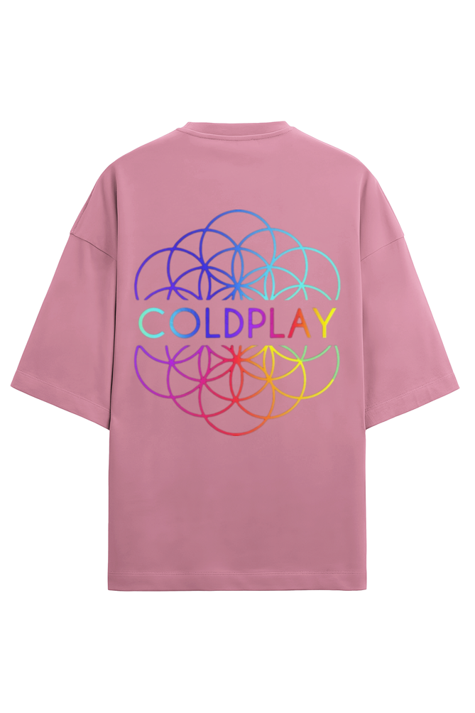 UNISEX COLDPLAY OVERSIZED TERRY T-SHIRT