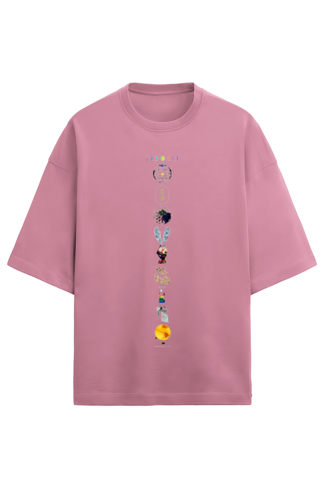 UNISEX COLDPLAY OVERSIZED TERRY T-SHIRT