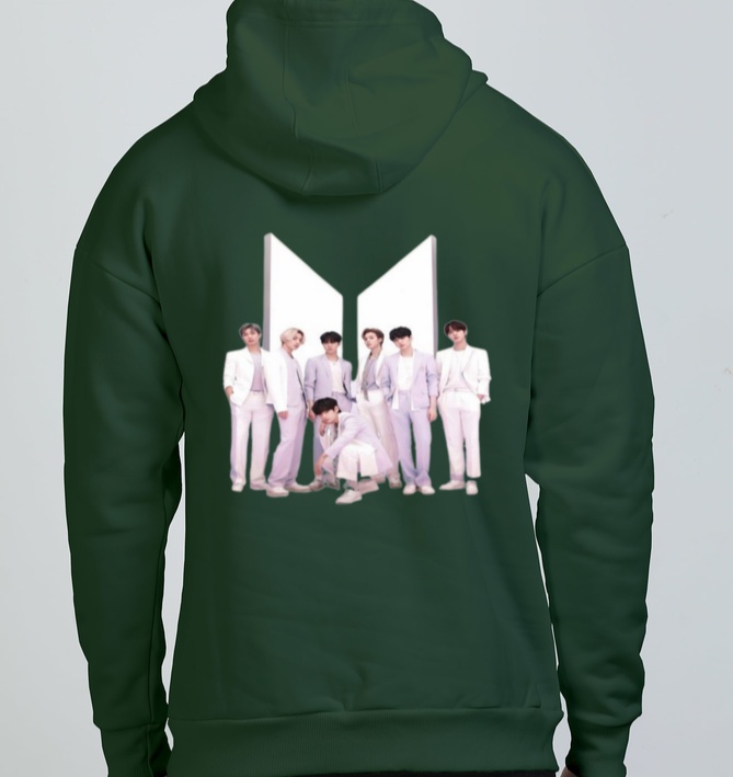 UNISEX BTS OVERSIZED HOODIE