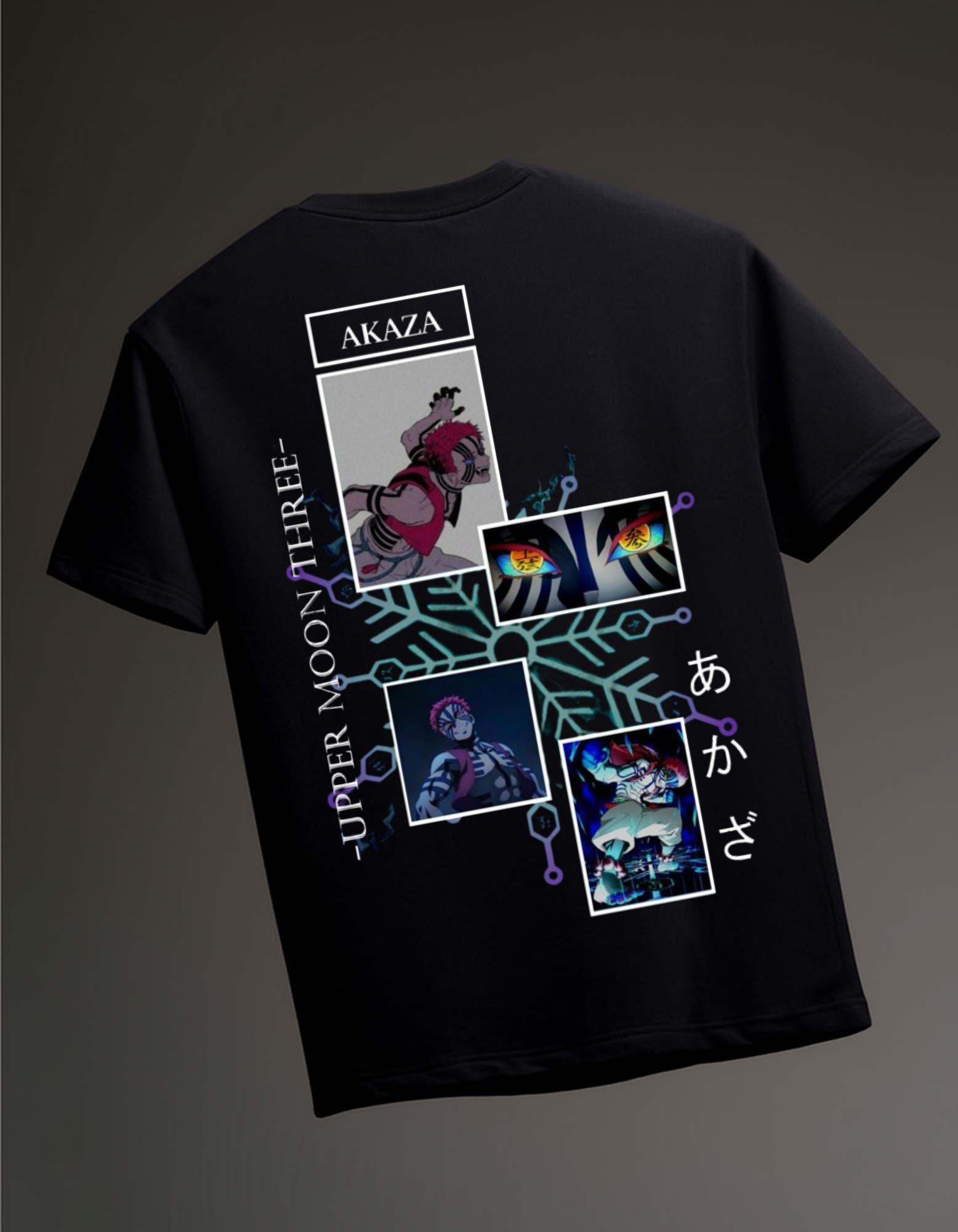 DEMON SLAYER OVERSIZED T-SHIRT AKAZA 01
