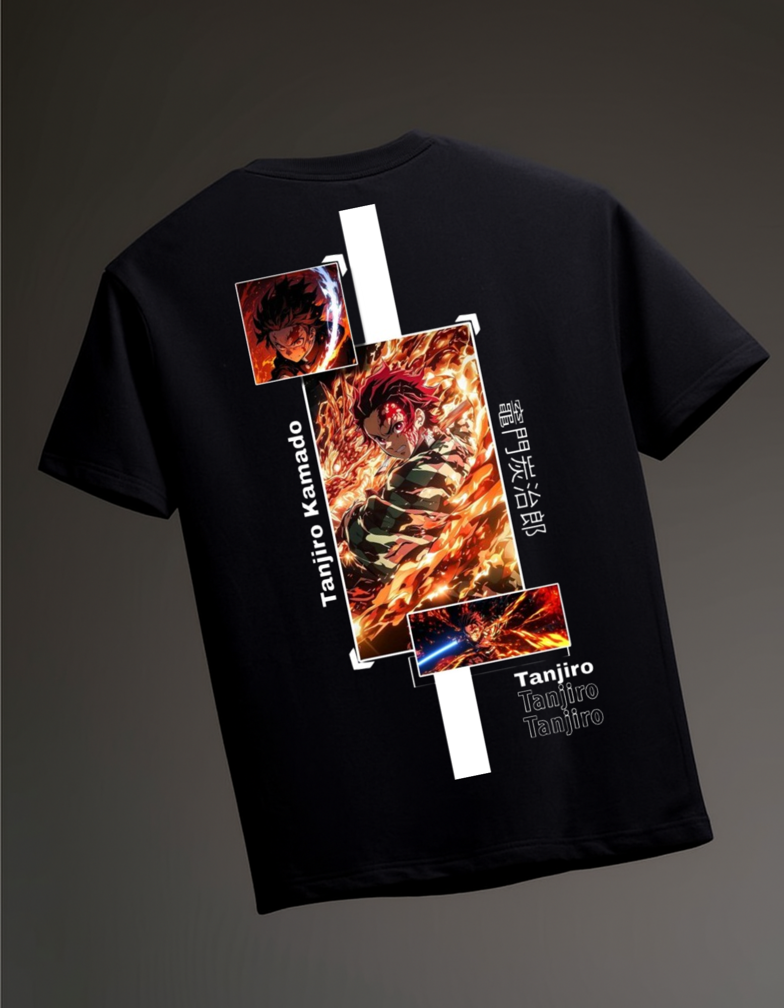 DEMON SLAYER OVERSIZED T-SHIRT TANJIRO KAMADO 03