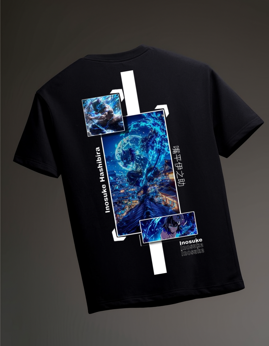 DEMON SLAYER OVERSIZED T-SHIRT INOSUKE 01