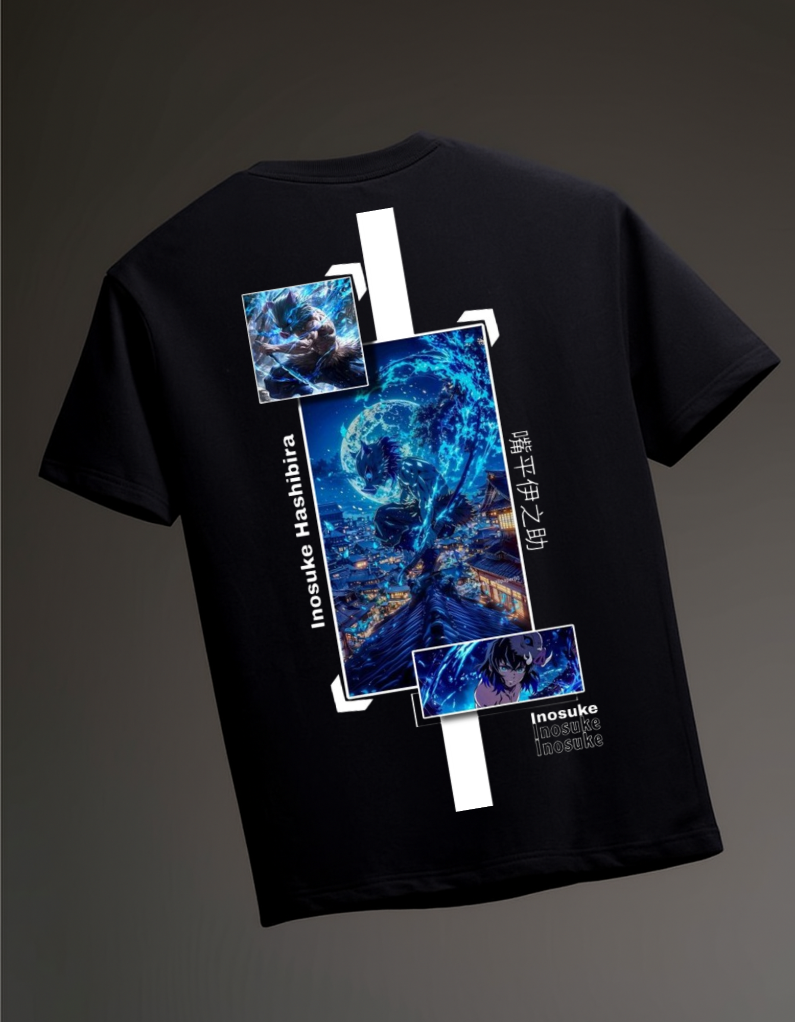 DEMON SLAYER OVERSIZED T-SHIRT INOSUKE 01