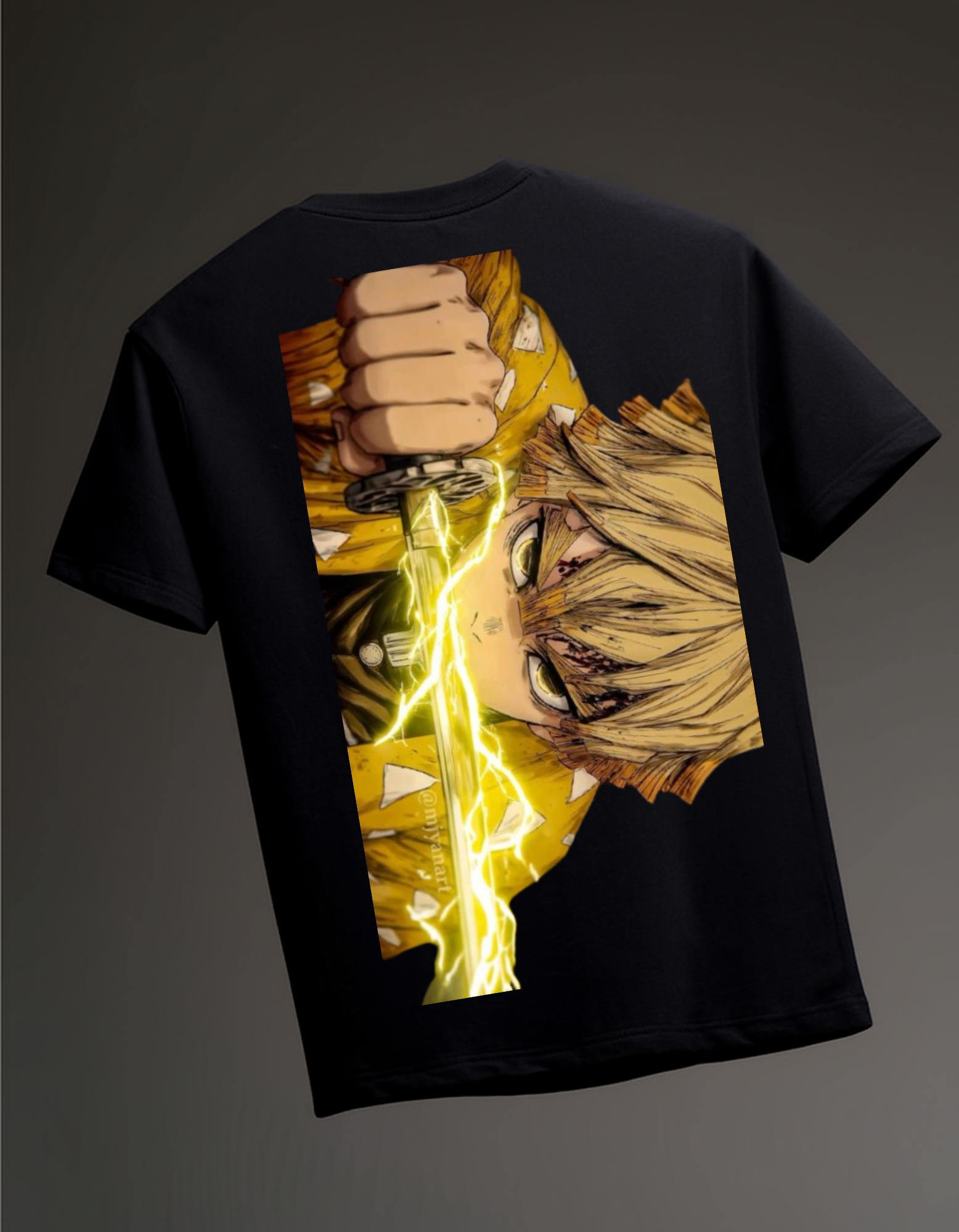 DEMON SLAYER OVERSIZED T-SHIRT ZENITSU 04
