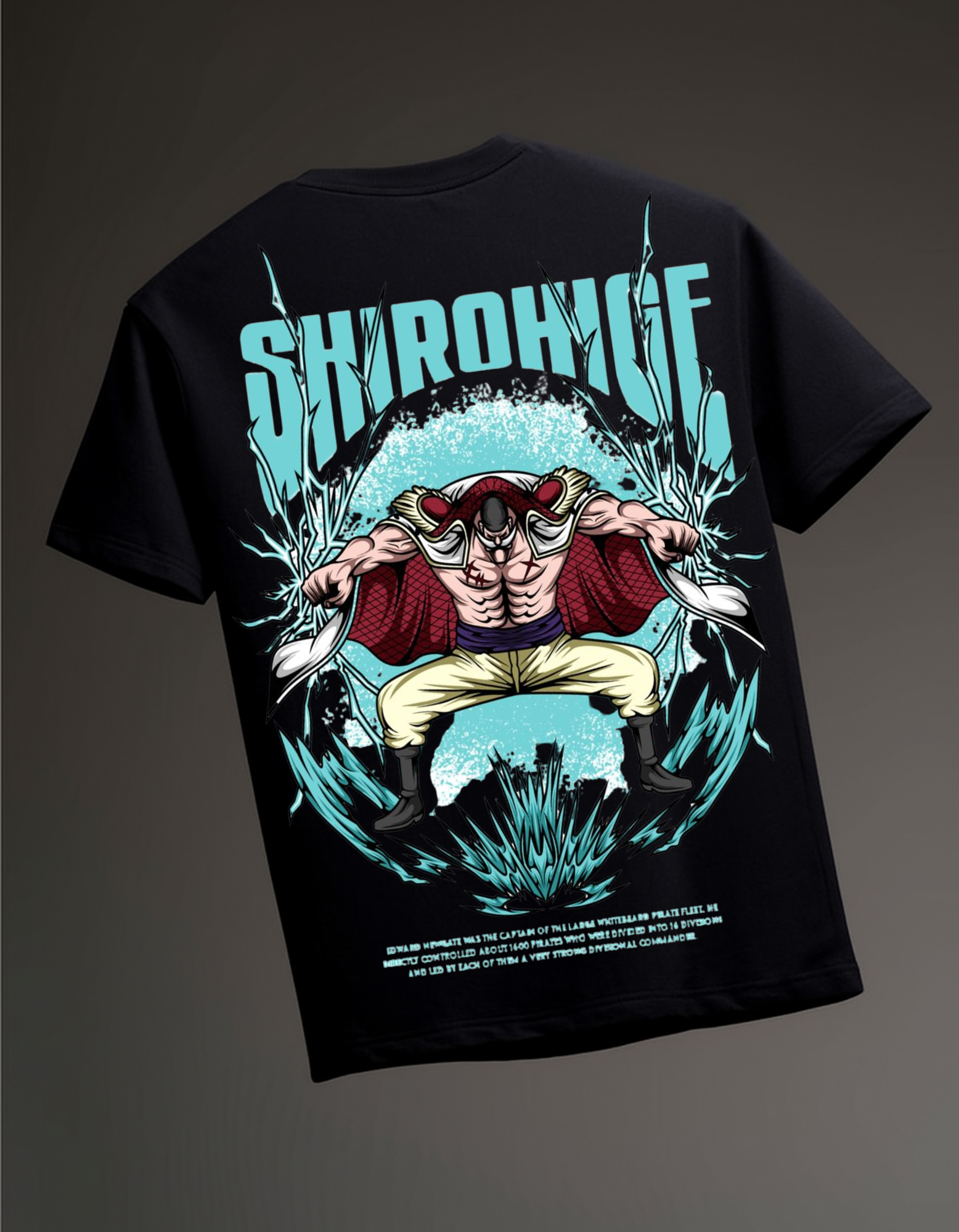 Edward Whitebeard OVERSIZED T-SHIRT
