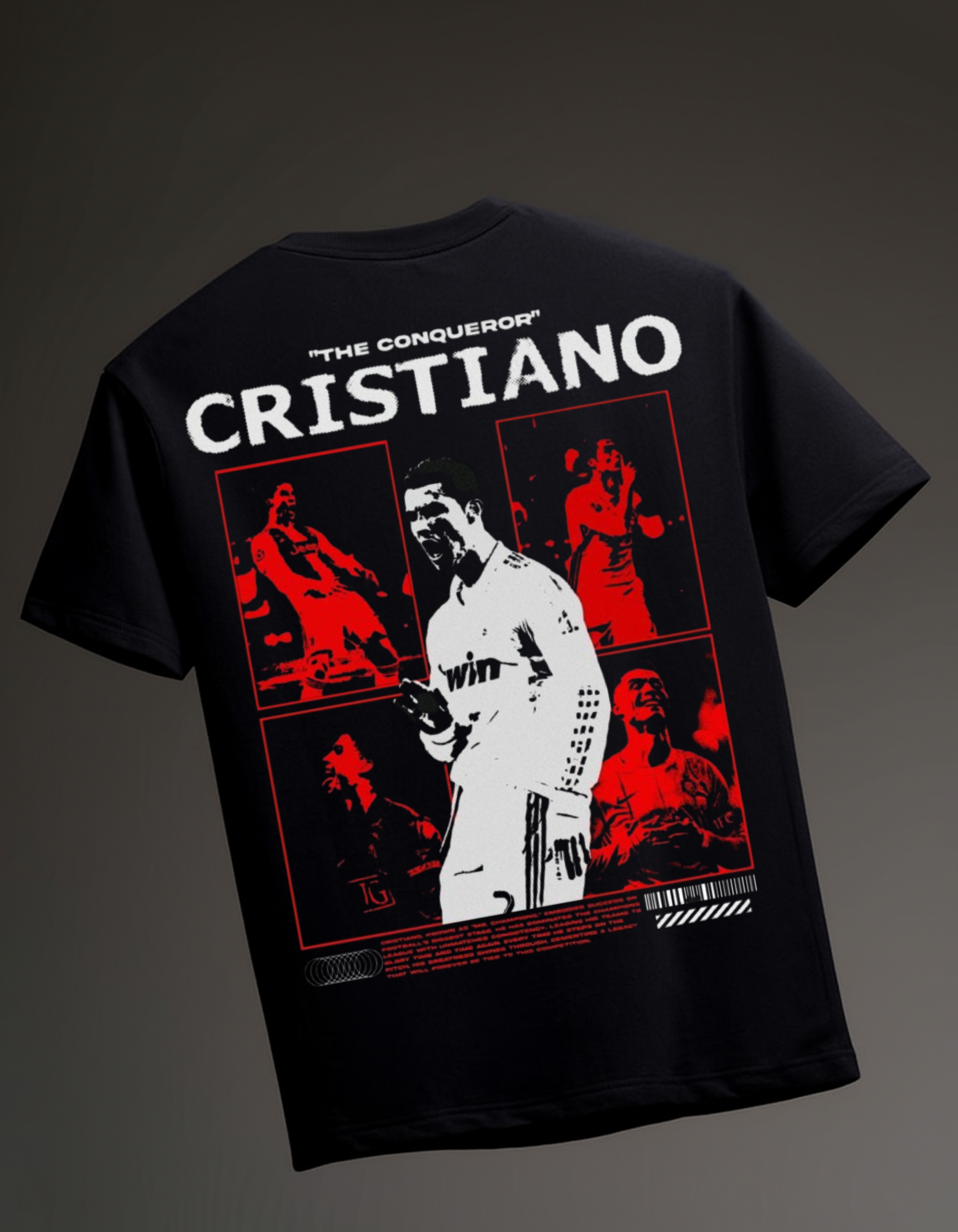 Cristiano Ronaldo  OVERSIZED T-SHIRT 01