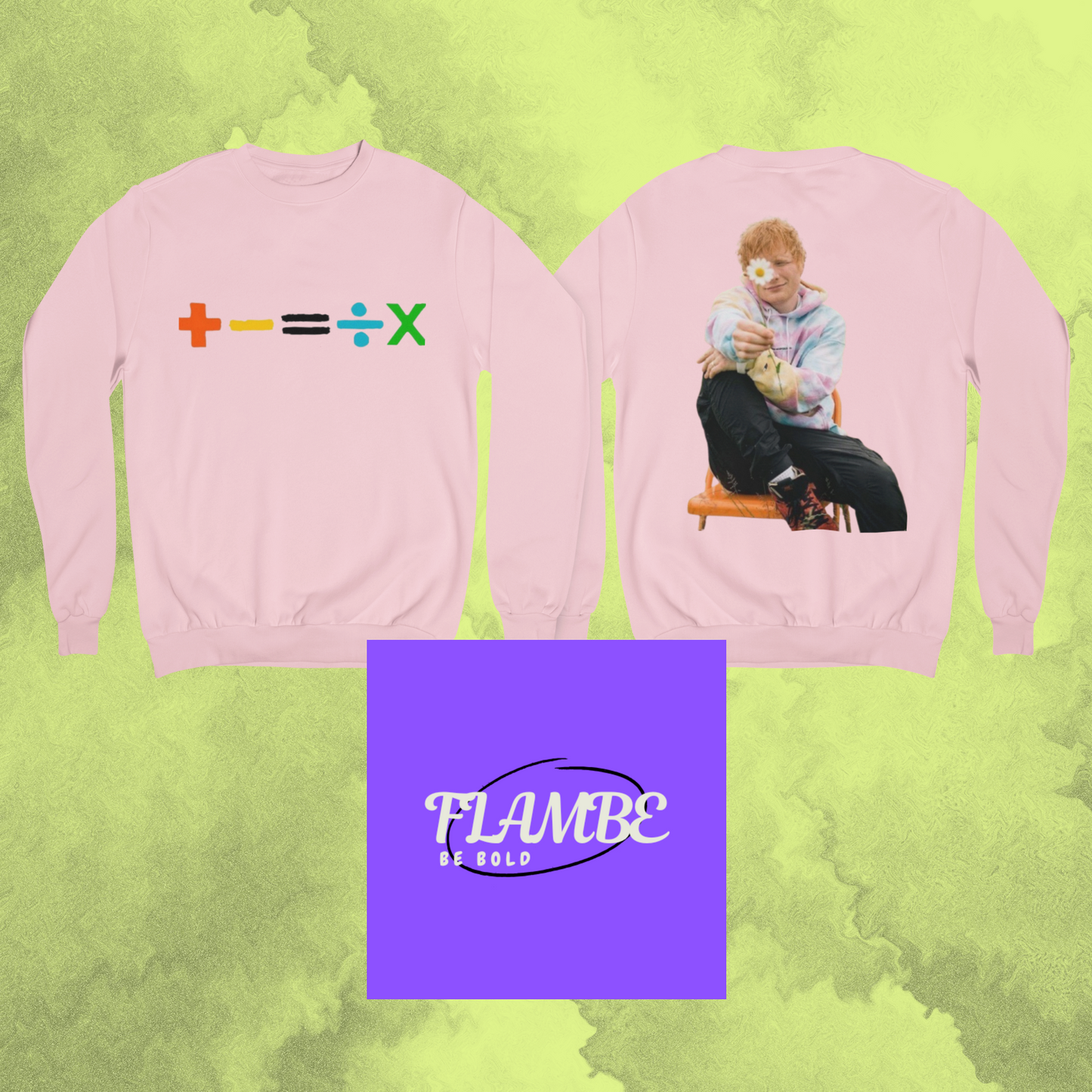 UNISEX ED SHEERAN OVERSIZED SWEATSHIRT