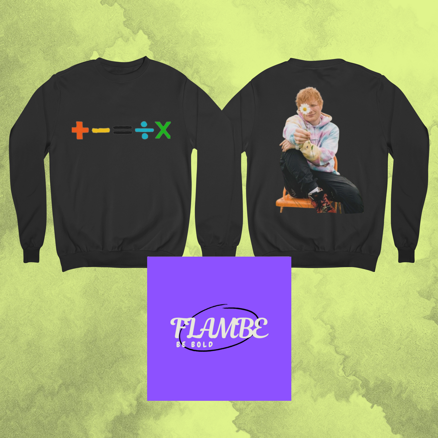 UNISEX ED SHEERAN OVERSIZED SWEATSHIRT