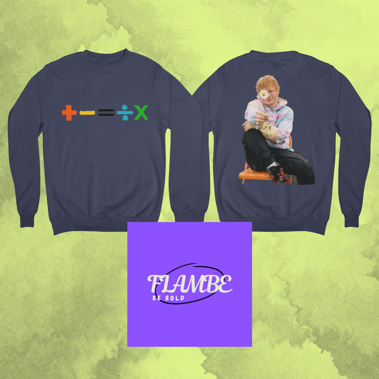 UNISEX ED SHEERAN OVERSIZED SWEATSHIRT