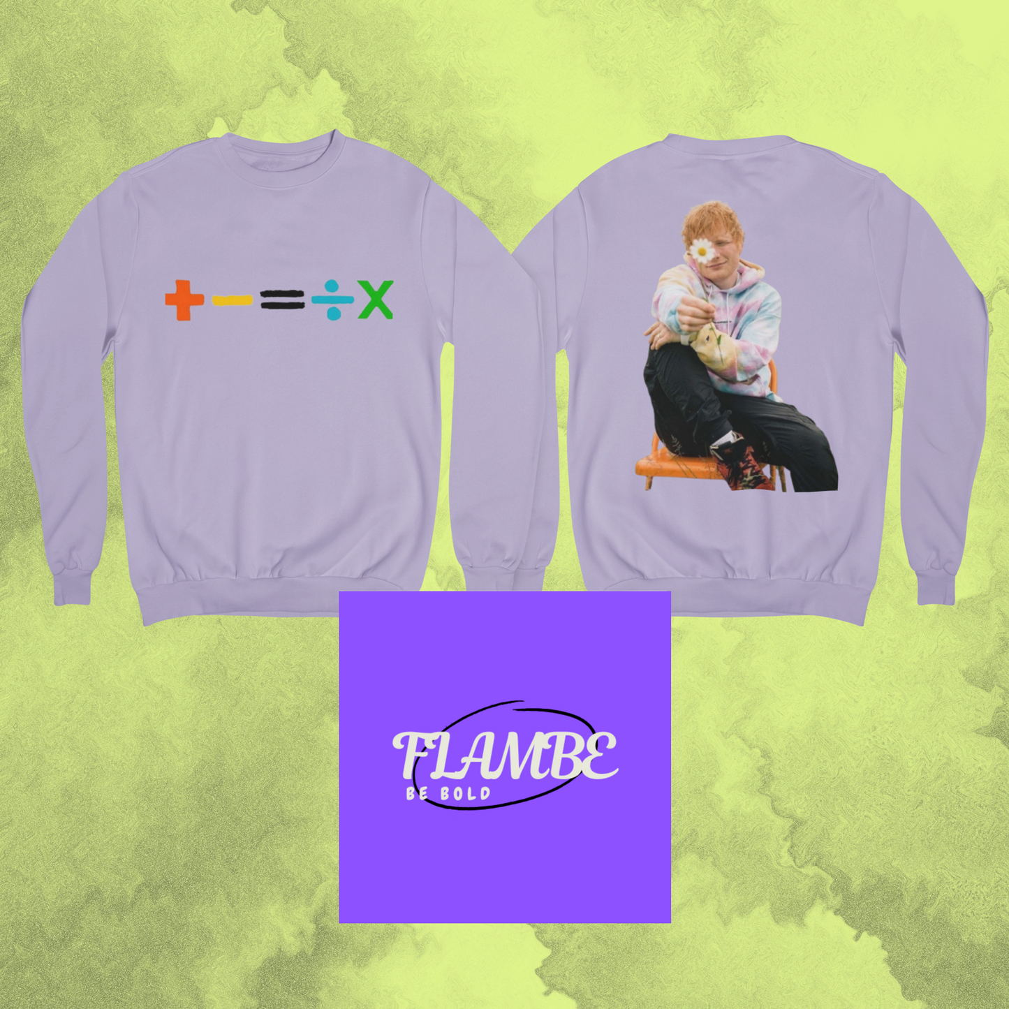 UNISEX ED SHEERAN OVERSIZED SWEATSHIRT